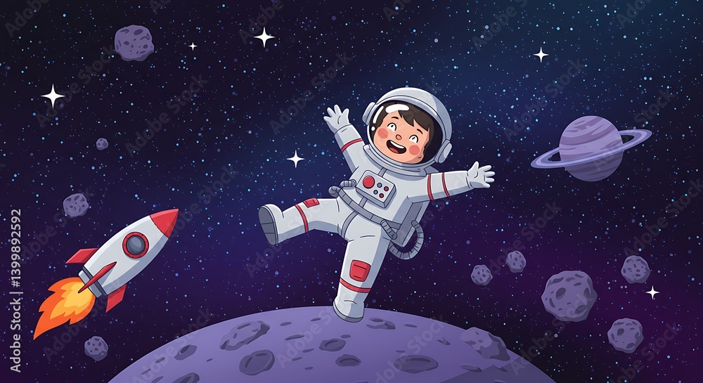 Cosmic Joyride AI Generated