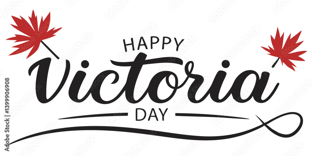 Victoria Day Greeting Card Design
