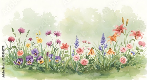 Whispers of the Wild Bloom AI Generated