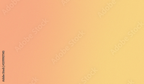Obraz na płótnie Orange yellow background with noise and grain, digital presentation wallpaper. Color gradient. w salonie