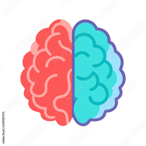  Stylish Brain Anatomy Icon