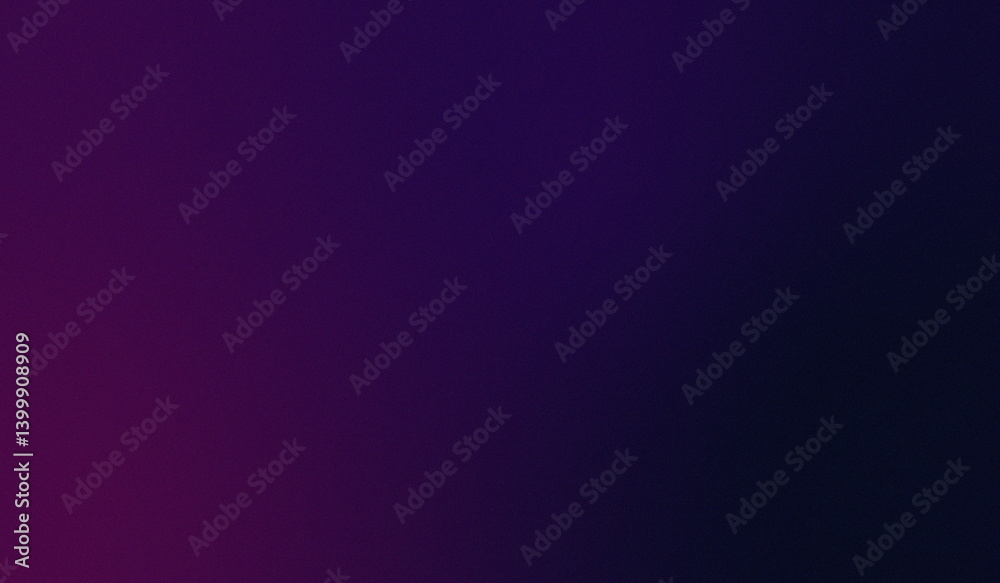 Dark purple background with noise and grain, digital presentation wallpaper. Color gradient.