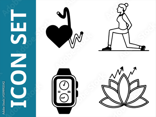 Health Care Concept – Medical Services, Health Insurance, Wellness, and Healthcare Systems in Flat Design | Vector illustration

