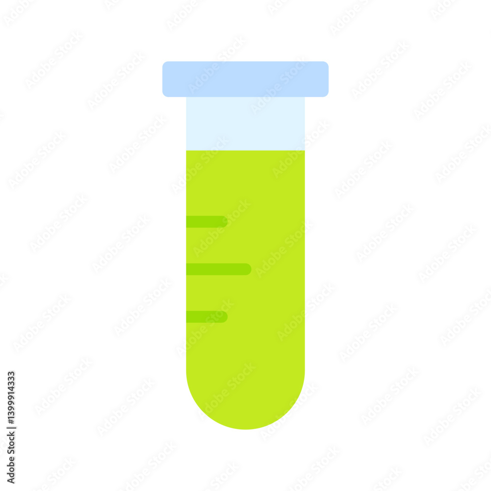 Test Tube icon vector image. Suitable for mobile apps, web apps and print media.