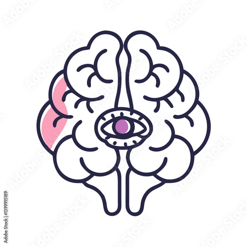  Pineal Gland Anatomy Icon Design
