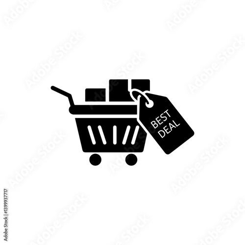 Bundle of Items with Best Deal Tag - Representing a Sales Offer