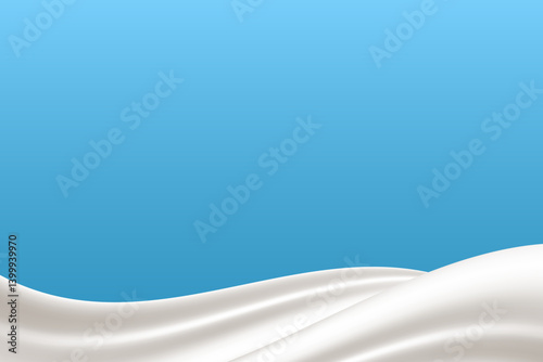 pure milk wave background. yogurt design elements