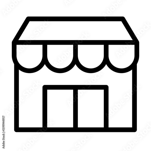 Retail Building Icon