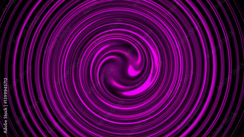 The twirl is rotating with dark space background The twirl is rotating with dark space background