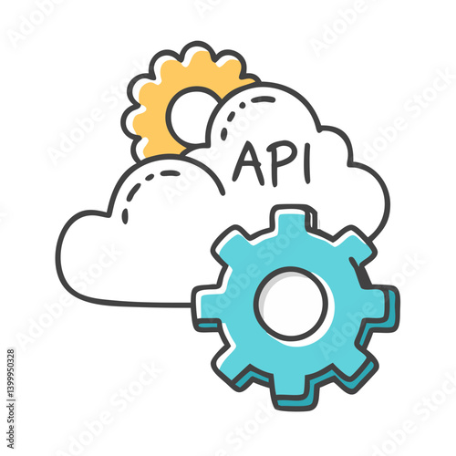 api gateway icon, api gateway vector illustration-simple illustration of api gateway, perfect for api gateway logos and icons