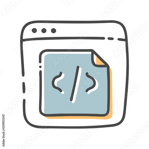 javascript icon, javascript vector illustration-simple illustration of javascript, perfect for javascript logos and icons