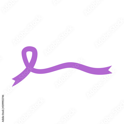Breast cancer awareness month ribbon