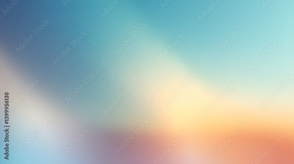 Fototapeta premium Abstract Blurred Pastel Background Soft Sky Hues
