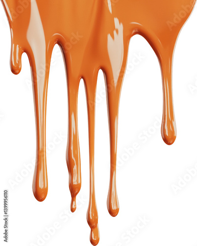 Dripping Caramel Sauce Sweet Liquid Texture Brown Glossy Delicious Food Photography Culinary