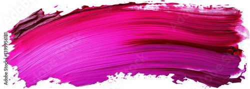 Abstract Magenta and Crimson Paint Stroke Texture Background