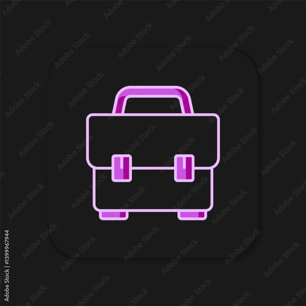 Filled outline Toolbox icon isolated on black background. Tool box sign. Flat filled outline style with shadow. Vector Filled outline Toolbox icon isolated on black background. Tool box sign. Flat filled outline style with shadow. Vector