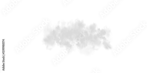 Abstract vector clouds, fog or smoke on an isolated transparent background. Dust cloud. Desert smoke. Sandstorm. 3D smog explosion. Cloud, smoke, png.