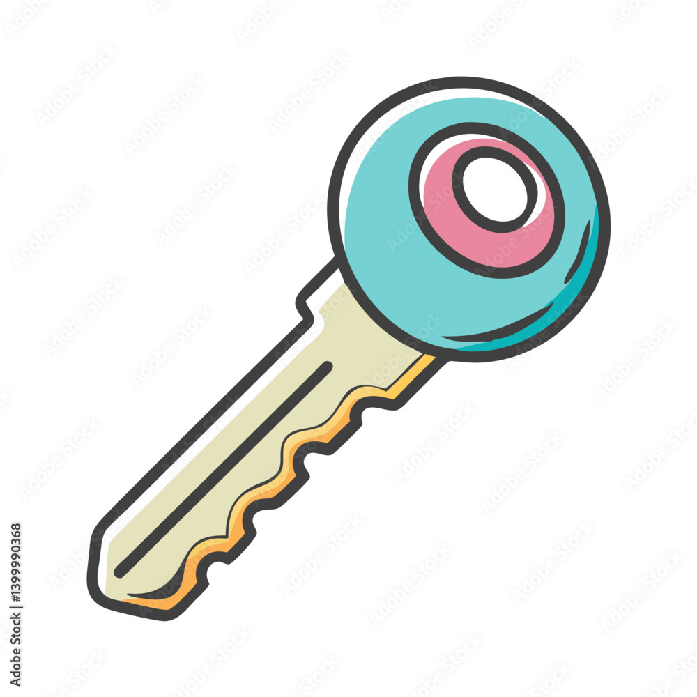 key icon, key vector illustration-simple illustration of key, perfect for key logos and icons key icon, key vector illustration-simple illustration of key, perfect for key logos and icons