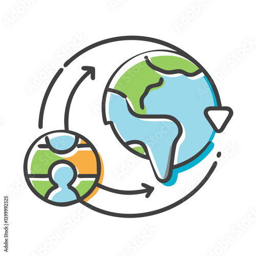 proxy icon, proxy vector illustration-simple illustration of proxy, perfect for proxy logos and icons