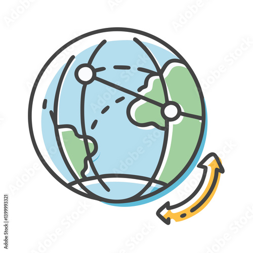 traceroute icon, traceroute vector illustration-simple illustration of traceroute, perfect for traceroute logos and icons