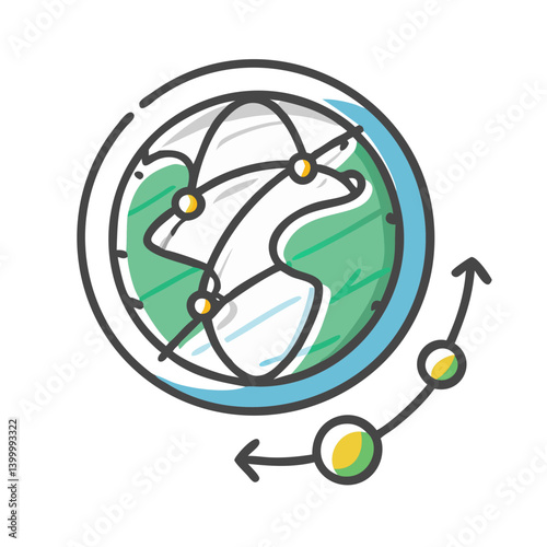 traceroute icon, traceroute vector illustration-simple illustration of traceroute, perfect for traceroute logos and icons