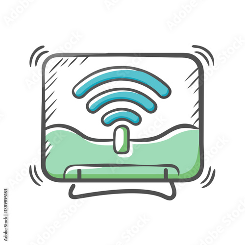wan icon, wan vector illustration-simple illustration of wan, perfect for wan logos and icons