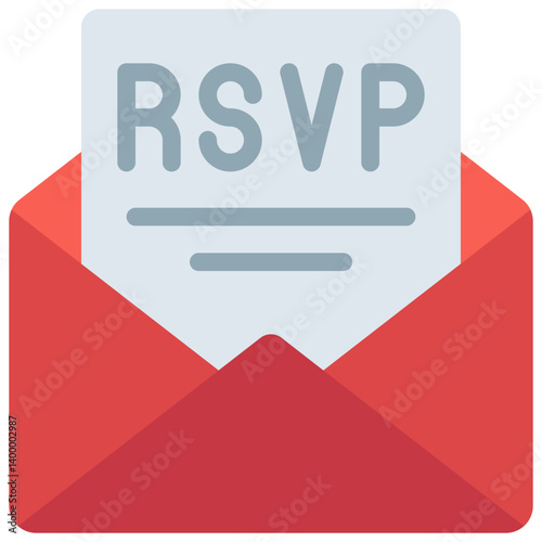RSVP Invitation Letter Icon