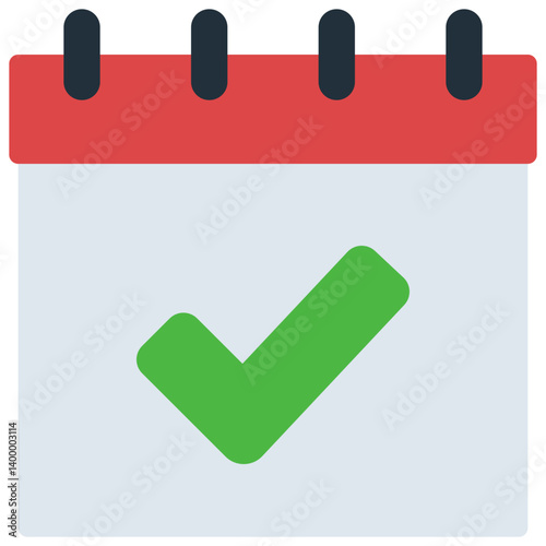 Check Mark Calendar Icon