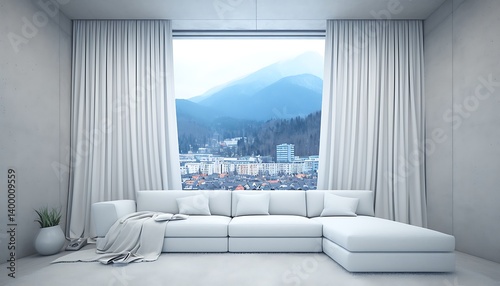 Modern Living Room View