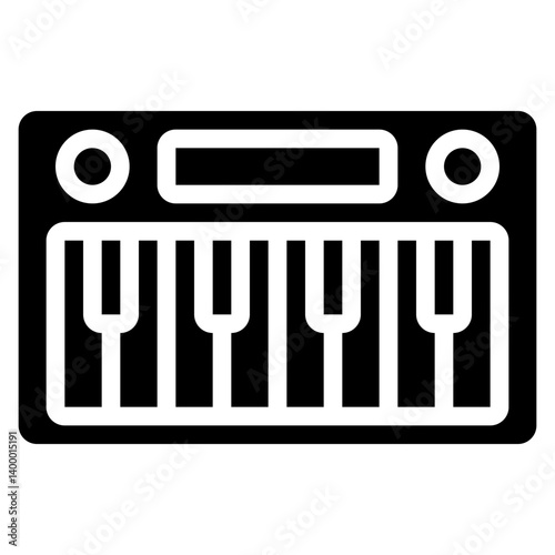 Electronic Keyboard Icon