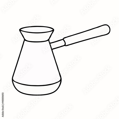 Illustration of a Turk in a minimalist style