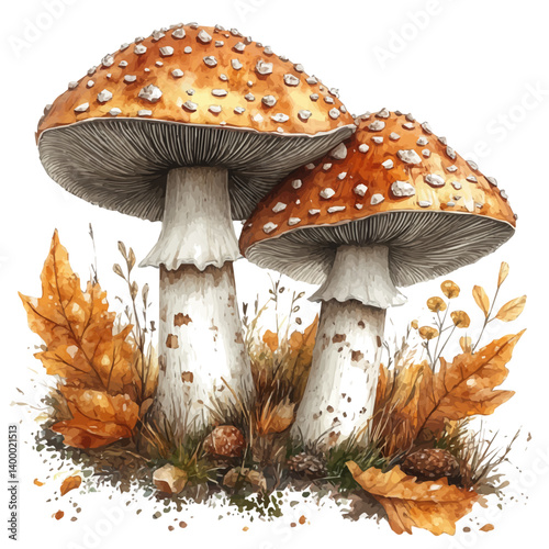 illustration of Varenyky, watercolor vector, isolated on a white background.