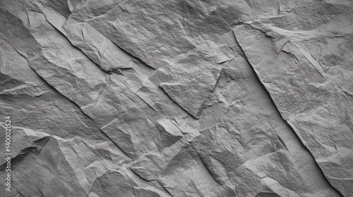 Rugged Grey Crumpled Paper Texture Evoking Depth and Subtle Elegance