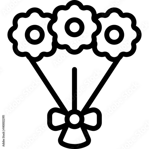 Flower Bouquet Icon