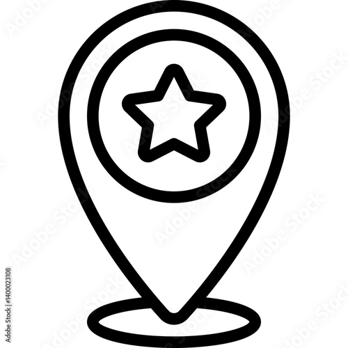 Starred Location Icon