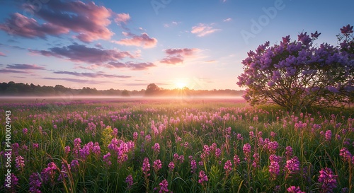 Sunrise Serenade AI Generated