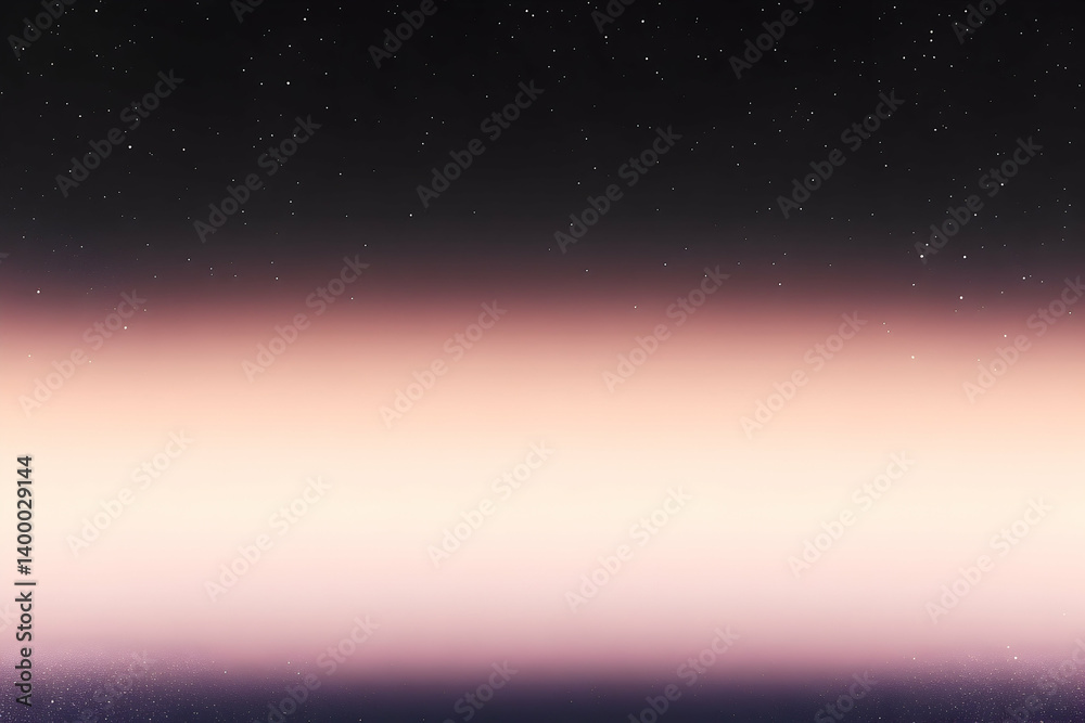 A serene twilight scene of a distant celestial horizon. A serene twilight scene of a distant celestial horizon.