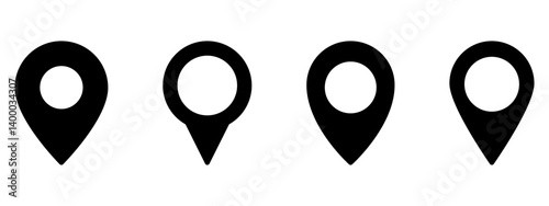 Location pin icons.Location pin icon collection