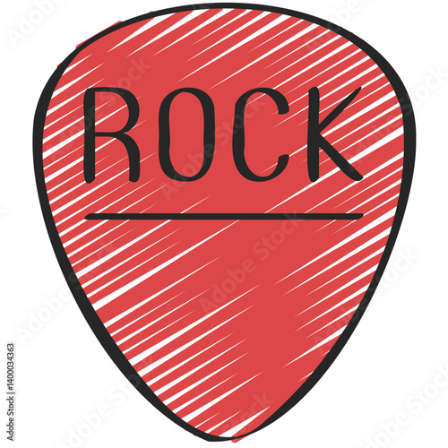 Rock Plectrum Icon