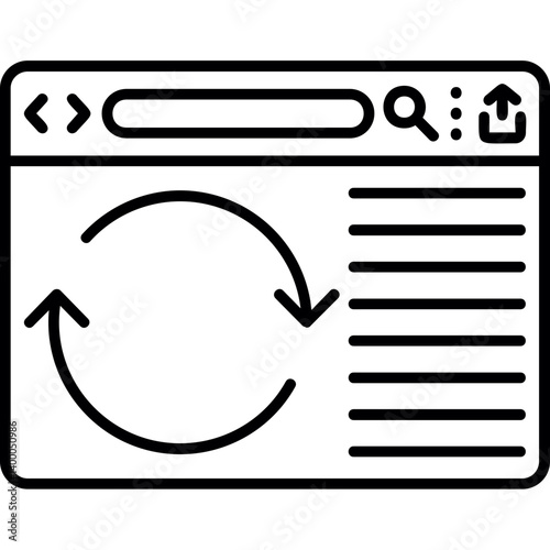 Refresh Page icon