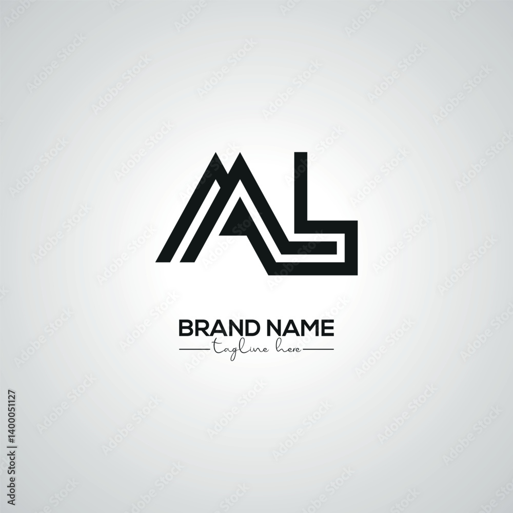 Creative Modern MB BM Lettermark Logo Design for Corporate Branding.