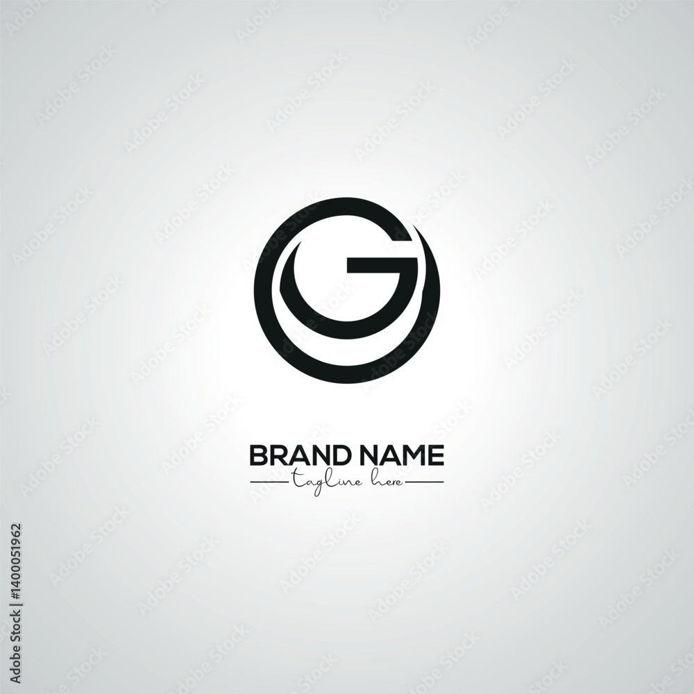 Creative Modern OG GO Lettermark Logo Design for Corporate Branding.