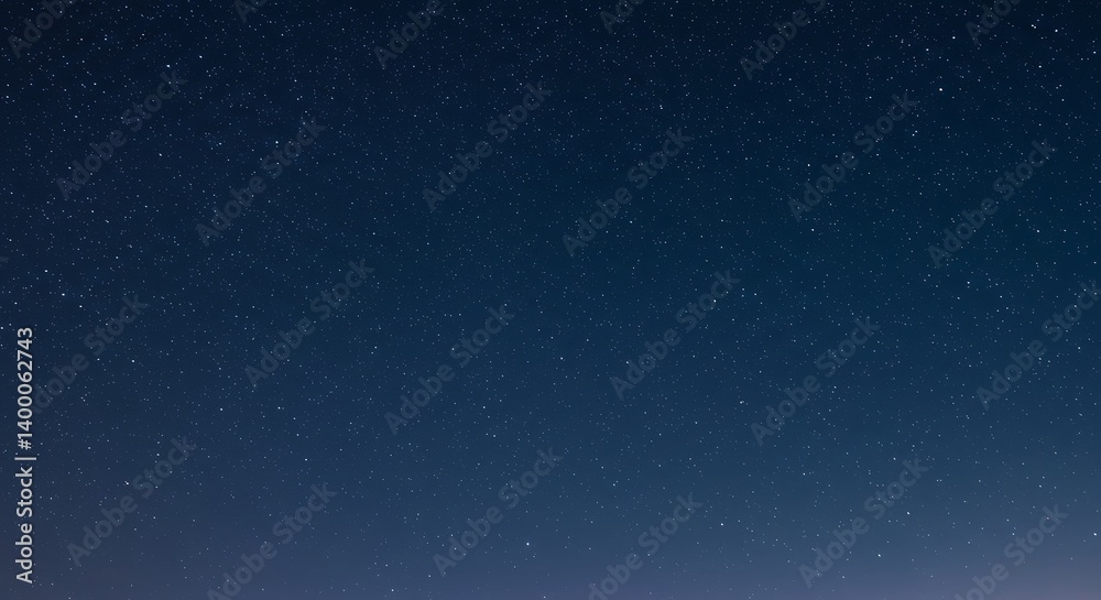 Fototapeta premium Celestial Dust and Twilight's Embrace AI Generated