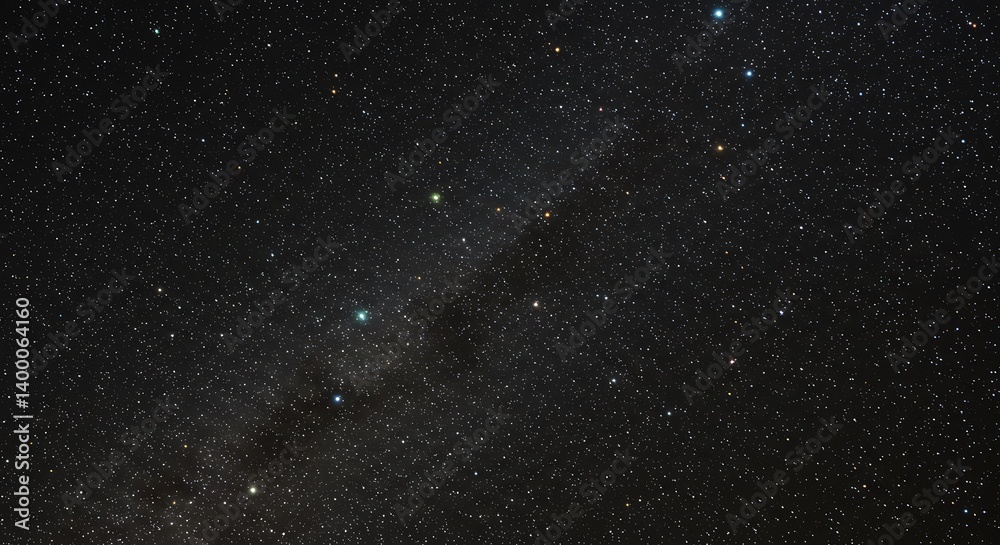 Fototapeta premium Celestial River AI Generated