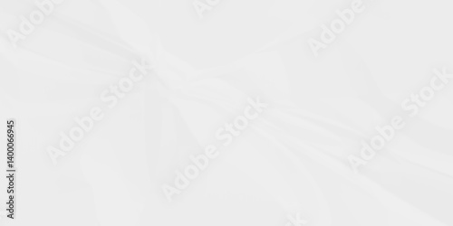 White crumpled paper texture. White wrinkled paper texture. White paper texture. White crumpled and top view textures can be used for background of text or any contents.	
