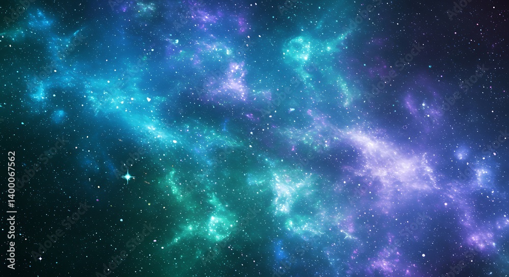 Fototapeta premium Celestial Whispers AI Generated