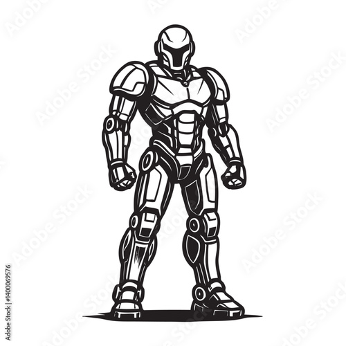 robot cyborg soldier