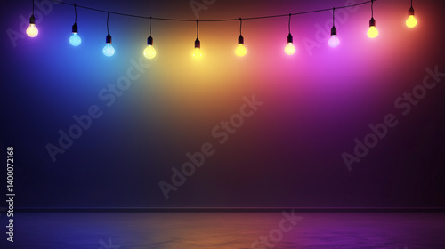 spotlight on stage with spotlight