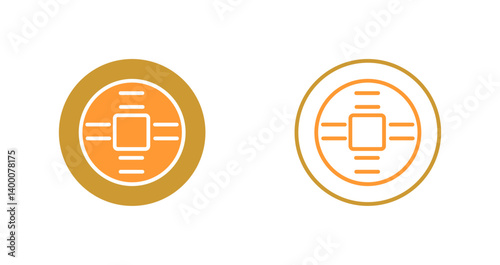 Lucky Coins Icon Design