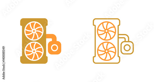 Cooling System Icon Design